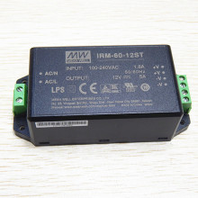 MEANWELL miniatura de 1W a 60W com conversor de corrente alternada de terminal de parafuso 60W IRM-60-12ST